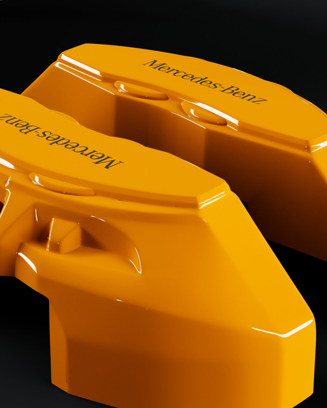 Mercedes-Benz  GLC 350d Coupe Yellow - view 5